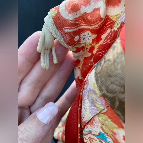 Japanese Nishi Geisha Doll Gorgeous Kimono Rare Vintage - Picture 14 of 14